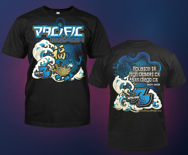 Pacific Beach All Stars Program T-shirt 2024