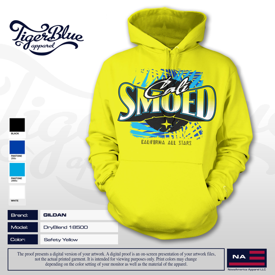 California All Stars Neon SMOED Hoodie