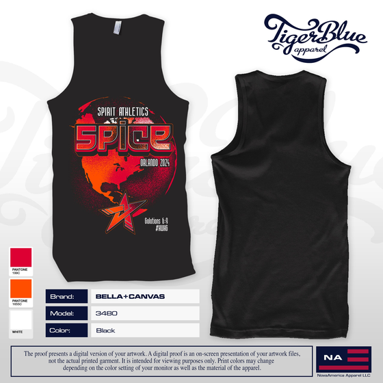 Spirit Athletics Team Spice Worlds 2024